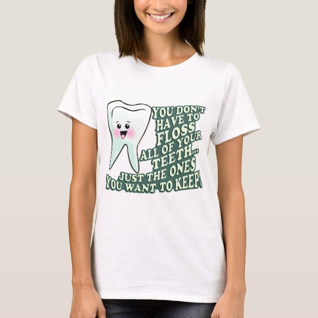 T-shirt Periodontist do Orthodontist do dentista (Frente)