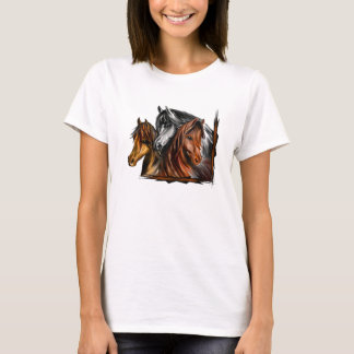 T-shirt PerliPrints3Horsesz