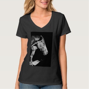 T-shirt perna do cavalo principal