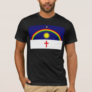 T-shirt Pernambuco, bandeira de Brasil