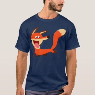 T-shirt pernicioso bonito do Fox dos desenhos