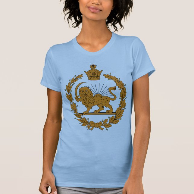 T-shirt persa da brasão (Frente)