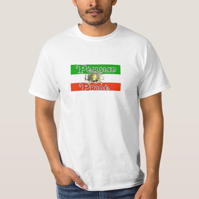 T-shirt persa do orgulho (Frente)