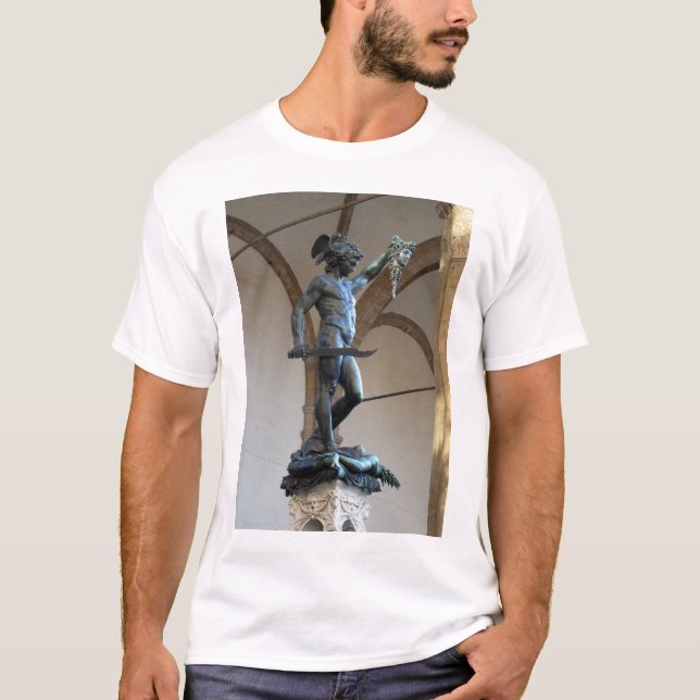 T-shirt Perseus com cabeça do Medusa (Frente)