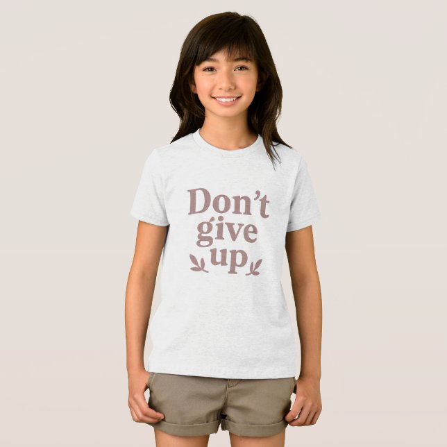 T-Shirt Perseverante À Literatura (Frente Completa)