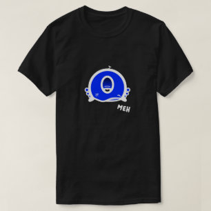 T-shirt Personagem de Desenho Estranho de Um Olho Meh