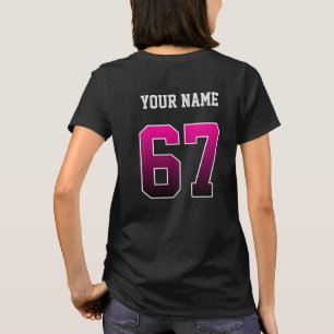 T-Shirt Personalizada Cor-de-Rosa 67