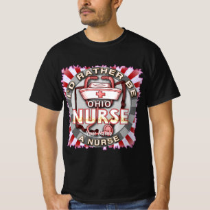 t-shirt personalizada da enfermeira de Ohio