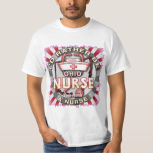 t-shirt personalizada da enfermeira de Ohio