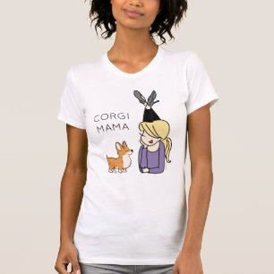 T-Shirt Personalizada da Mama Corgi