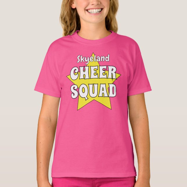 T-Shirt Personalizada da Menina de Quadrinhos (Frente)