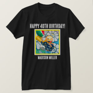 T-Shirt Personalizada de Aniversário do Quarenta M