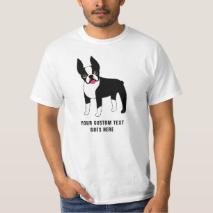 T-Shirt Personalizada de Boston Terrier