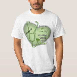 t-shirt personalizada de enfermeiros de enfermeiro