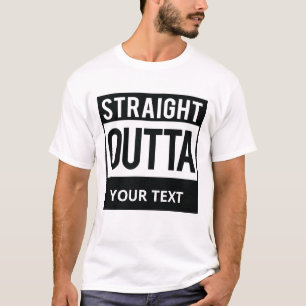 T-shirt personalizada de texto personalizada do He