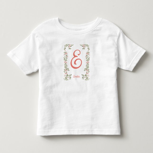 T-shirt personalizada do Baby Toddler (Frente)