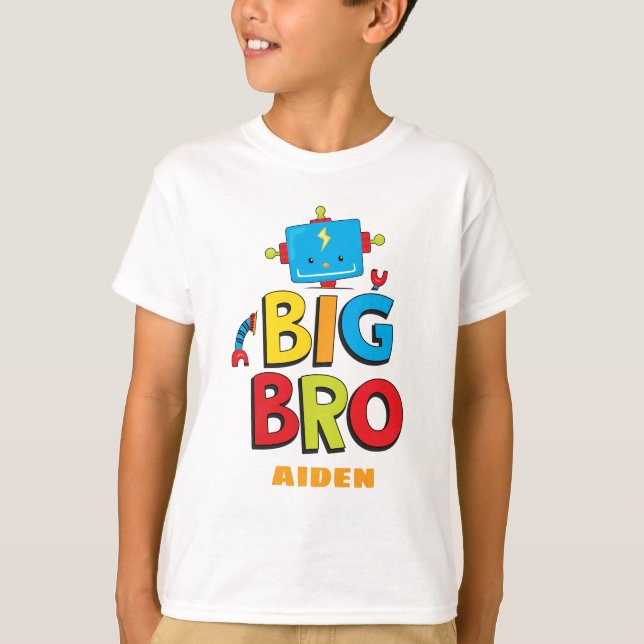 T-shirt personalizada do Big Brother Robot (Frente)
