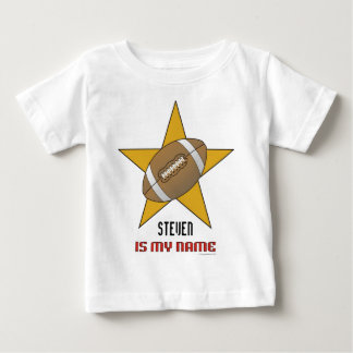 T-shirt personalizada do Criança Football Star