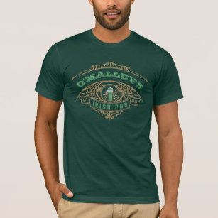 T-shirt personalizada do Irish Pub