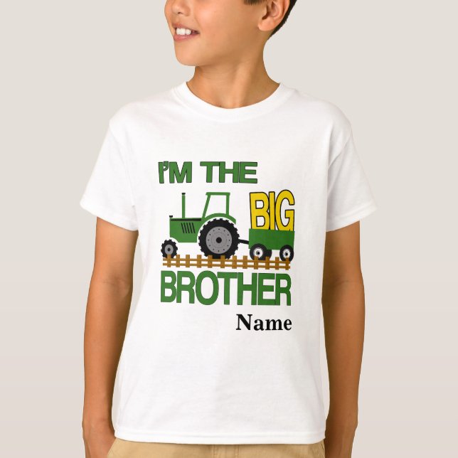 T-shirt personalizada do trator do Big Brother (Frente)