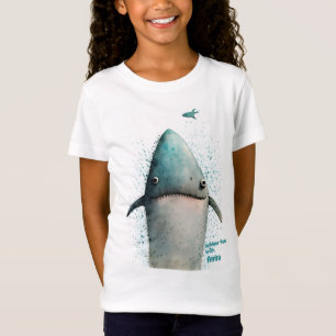 t-shirt personalizada do tubarão