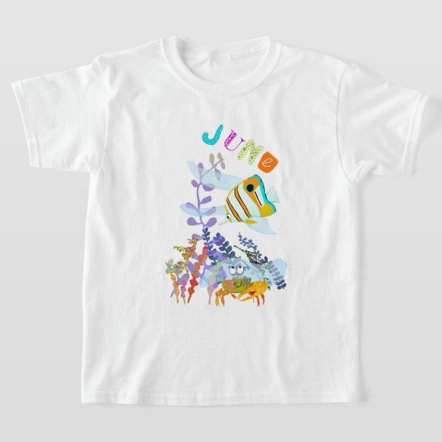 T-shirt Personalizada dos Amigos do Oceano (Postura )