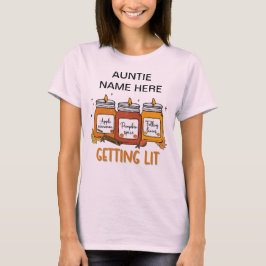 T-Shirt Personalizada "Getting Lit"