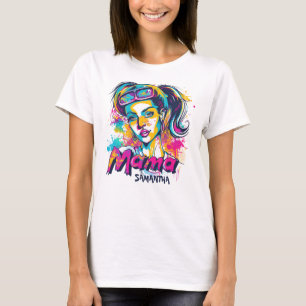 T-Shirt Personalizada Retro Mama Pop Art (18)