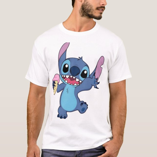 t-shirt personalizada Stich (Frente)