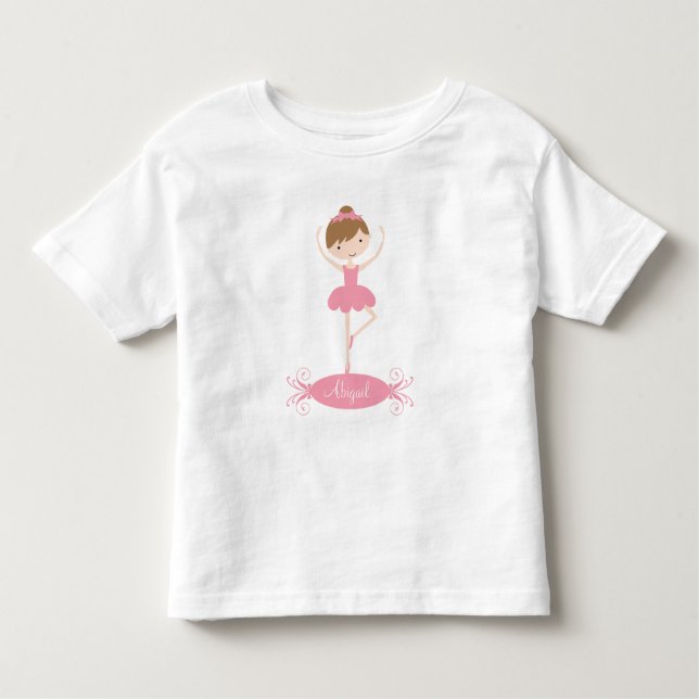 T-Shirt Personalizado Ballerina Girls (Frente)