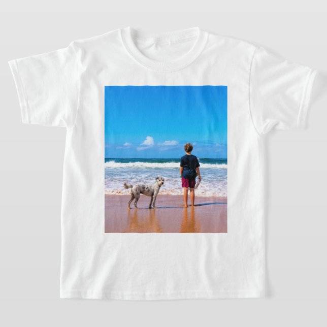 T-Shirt Personalizado com as Fotografias Favoritas (Postura )