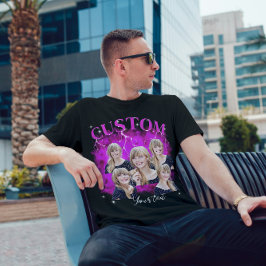 T-Shirt personalizado com rap de bootleg dos 90