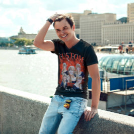 T-Shirt personalizado com rap de bootleg dos 90