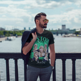 T-Shirt personalizado com rap de bootleg dos 90