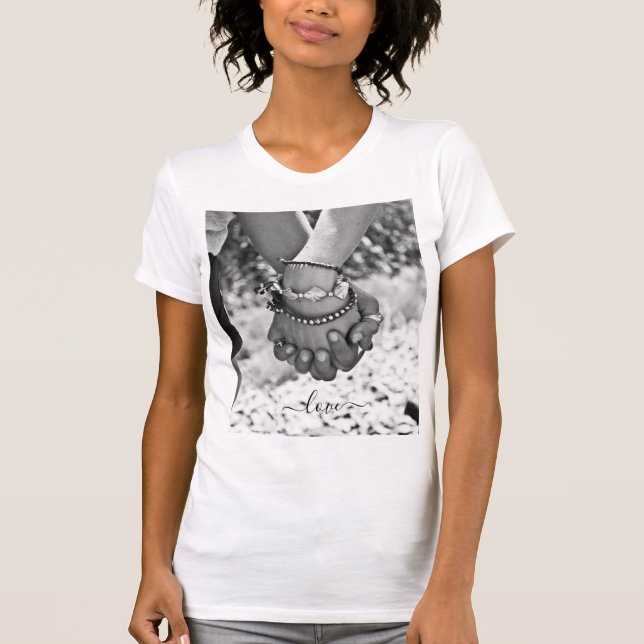 T-Shirt Personalizado com Texto - Amor (Frente)