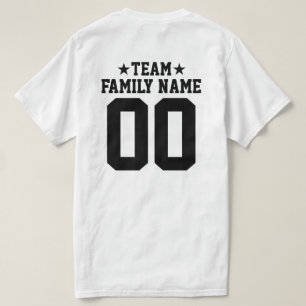 T-Shirt Personalizado Da Equipe De Esporte Jérsei