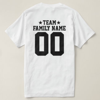 T-Shirt Personalizado Da Equipe De Esporte Jérsei