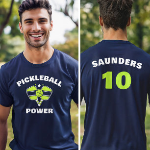 T-Shirt Personalizado da Equipe de Pickleball