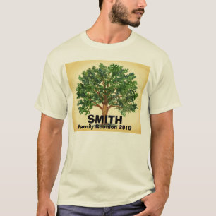 T-shirt personalizado da reunião de família