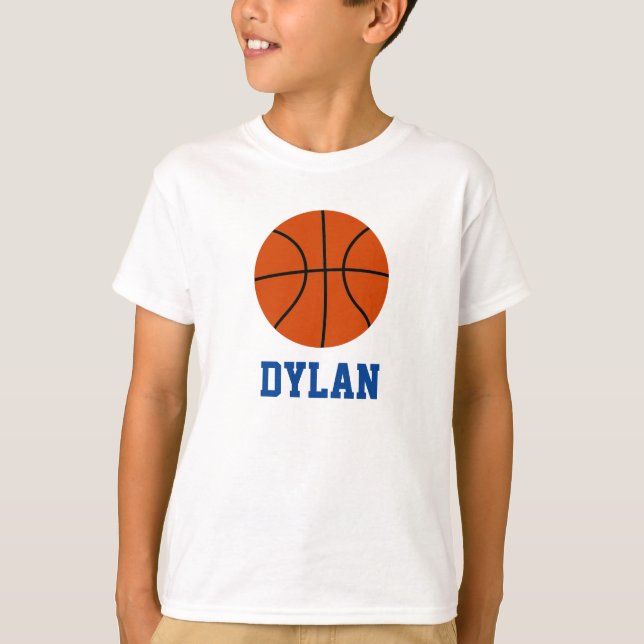 T-Shirt personalizado de basquete (Frente)