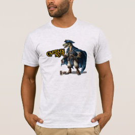 T-Shirt Personalizado De Caractere Pirata Do Dinos