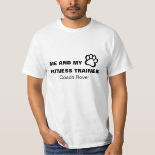 T-Shirt Personalizado De Diversão Do Cão