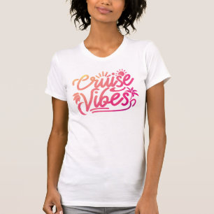 T-Shirt Personalizado de Embarque de Navio de Cruz
