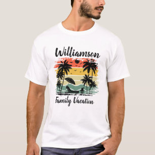 T-Shirt personalizado de férias da família
