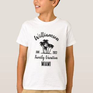 T-Shirt personalizado de férias da família