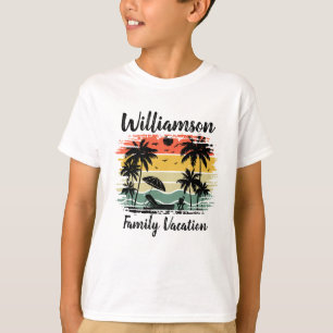 T-Shirt personalizado de férias da família