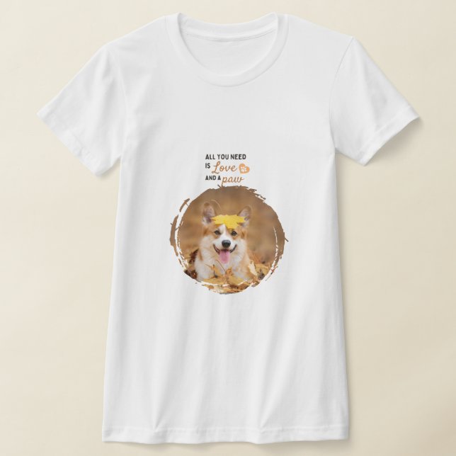T-Shirt Personalizado De Foto Pet (Postura )