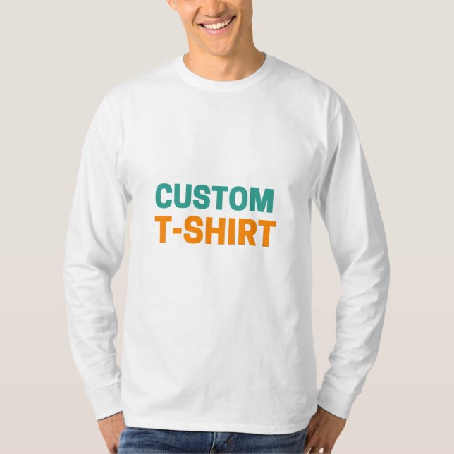 T-Shirt Personalizado - Design personalizado, Únic (Frente)