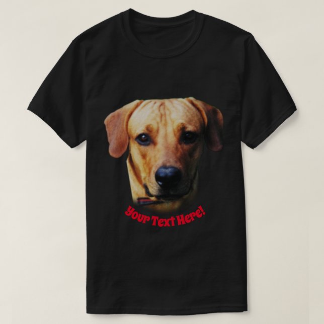 T-Shirt Personalizado Design Preto Personalizado (Frente do Design)