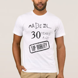 T-shirt personalizado do aniversário para todas as